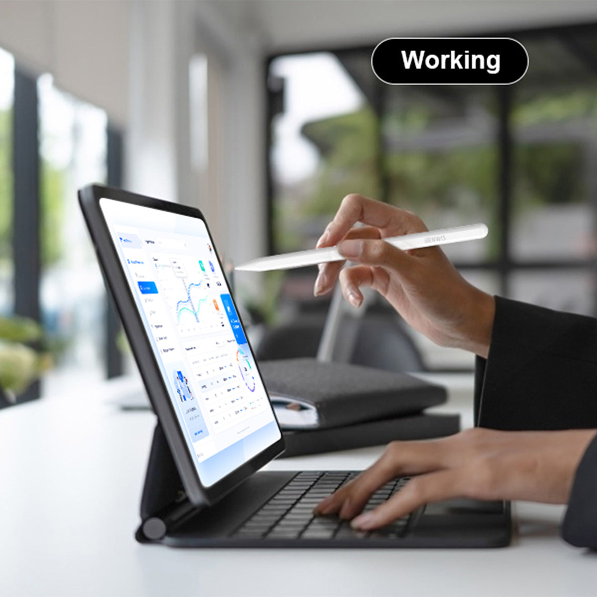 BENWIS ID-STY-1 Pencil Max Stylus Pen High Sensitivity Capacitive Disc Tip Touch Screen Pen BENWIS ID-STY-1 Pencil Max Stylus Pen High Sensitivity Capacitive Disc Tip Touch Screen Pen